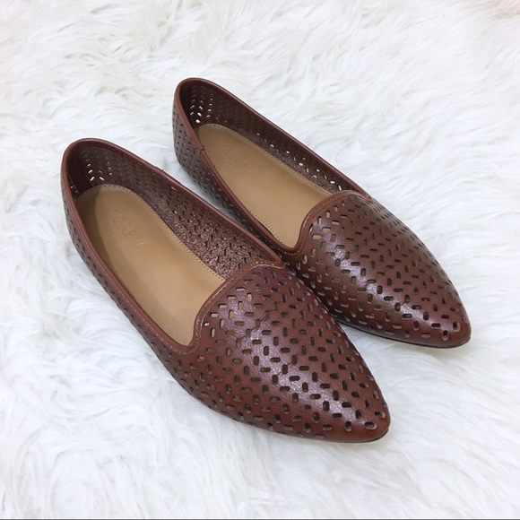 J. Crew Factory Shoes - J. Crew Perforated Loafers True Tan Size 7.5